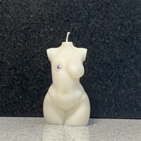 she curvaceous right mastectomy ivory/single flower detail 9cm