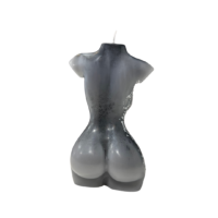 she statuesque grey ombre with silver embellishment 14cm