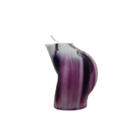 she derriere grey with purple marble 5cm