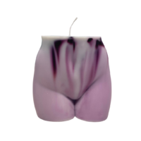 she derriere grey with purple marble 11cm