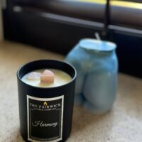 harmony essential oil candle