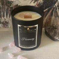 harmony essential oil candle