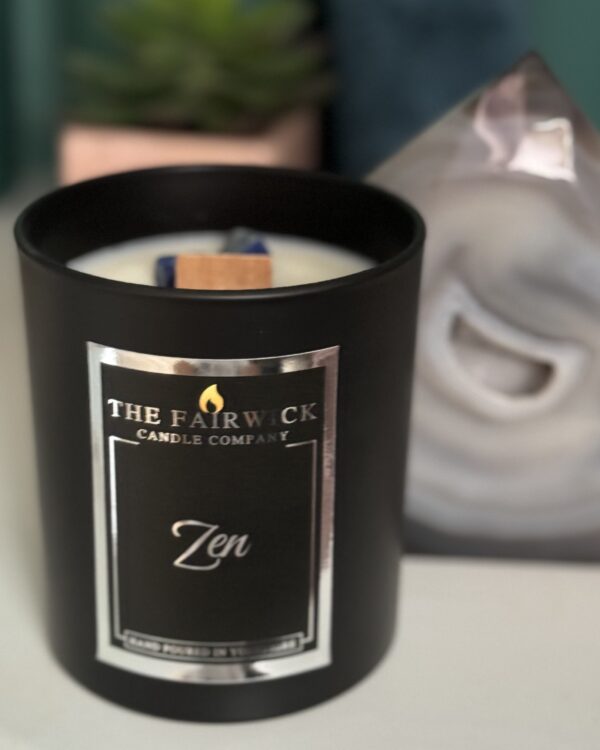 zen essential oil candle