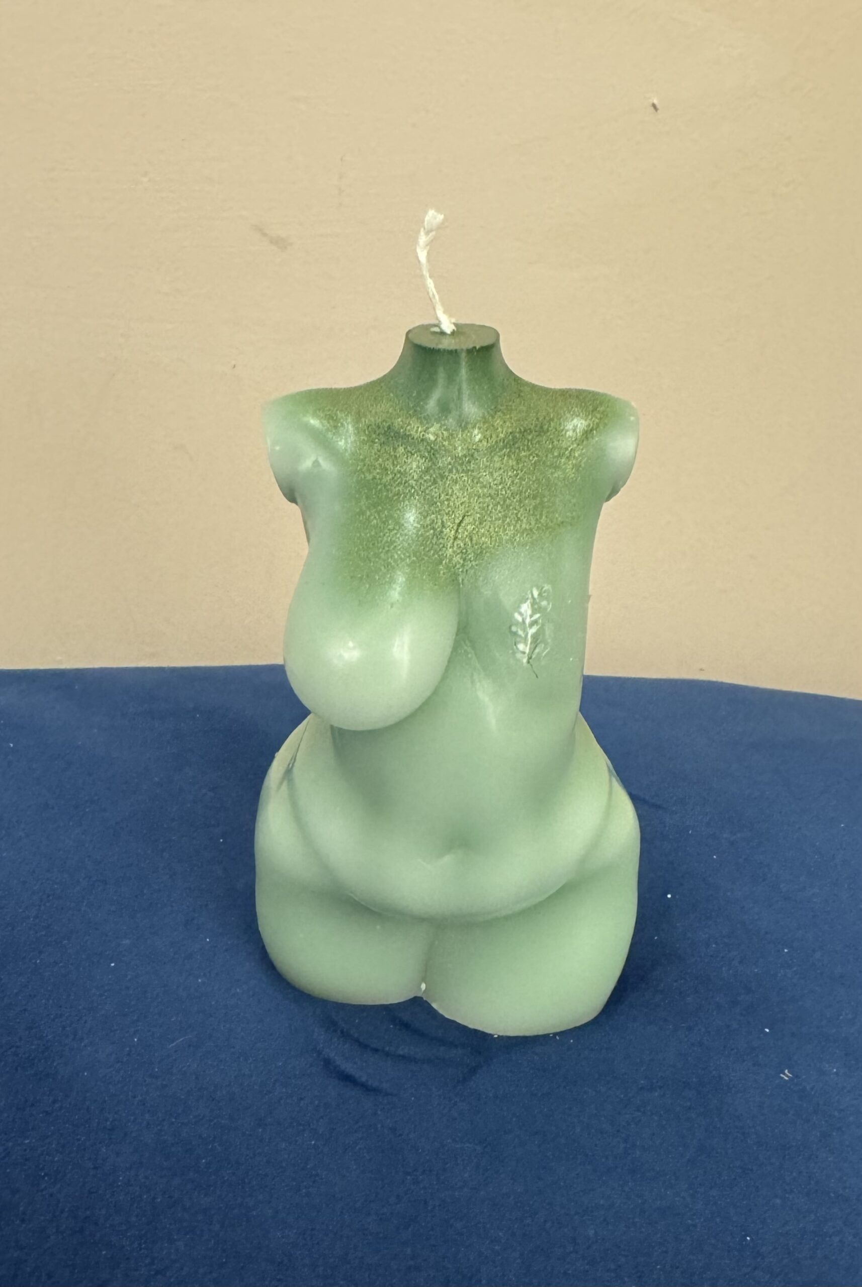 she curvaceous right mastectomy green ombre with single flower 9cm (copy)