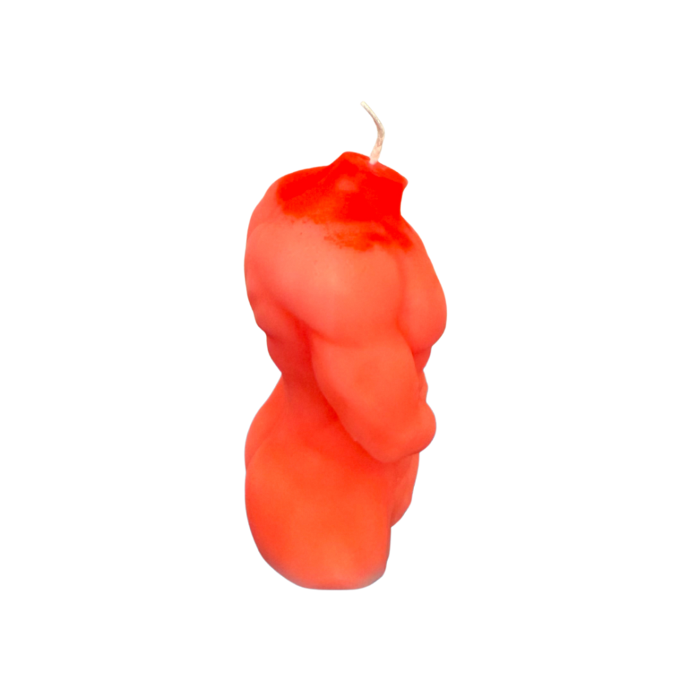 he sculpted neon orange ombre 9cm