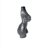 she statuesque grey ombre with silver scattered embellishment 14cm