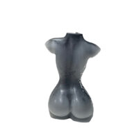 she statuesque grey ombre with silver scattered embellishment 14cm